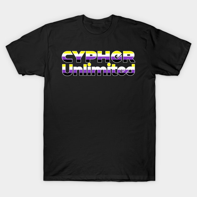 CU Non-Binary Pride T-Shirt by Cypher Unlimited